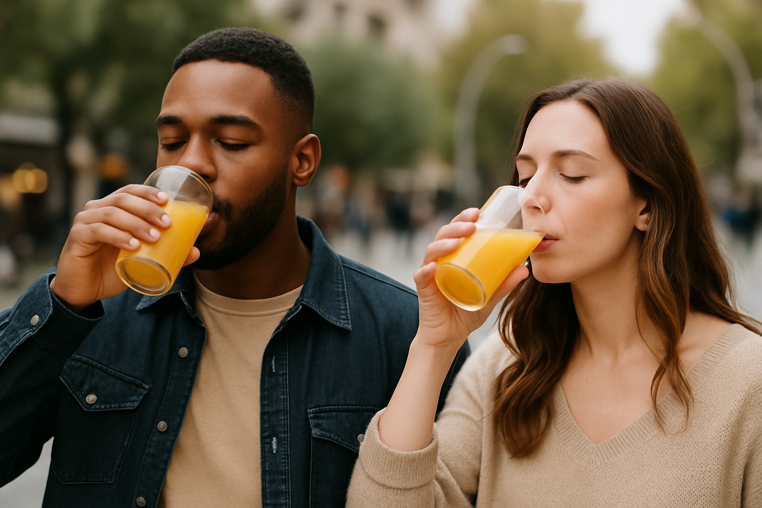 Passo 2 – Tome o suco diariamente